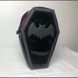Demonia coffin backpack and bag